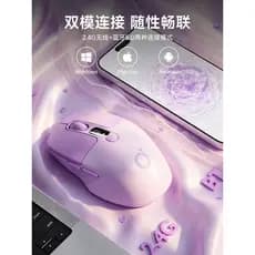 Forwarder Q1 Mouse Bluetooth sem fio silencioso Laptop menina escritório recarregável roxo mouse para jogos