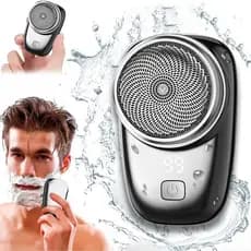 Mini Barbeador Elétrico , 2025 Novos Barbeadores Elétricos De Tamanho De Bolso Para Homens , Portátil , Recarregável Fác