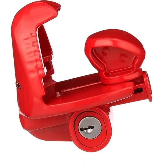 Trava de engate para reboque Master Lock, tamanho universal compatível com 1-7/8", 2" e 2-5/16", 389DAT