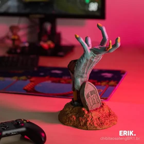 Grupo Erik Suporte para Controle de Jogos One More Life |   Suporte para Controle Remoto |   Suporte para Fones de Ouvid