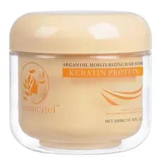 Máscara capilar de colágeno, máscara capilar de óleo de argan para reparação e condicionamento profundo, adequada para c