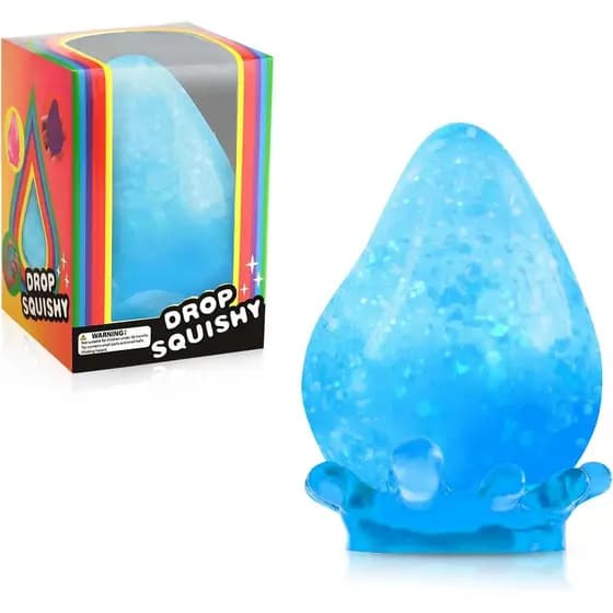 Cubo Anti-estresse Fidget, Brinquedos Anti-ansiedade, Cubo Anti-estresse Squishy de Gelo, Brinquedos Sensoriais para Cri