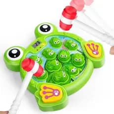 Jogo do Sapo YEEBAY com 2 Martelos, Brinquedo Educativo para Desenvolvimento Infantil, Presente de Aniversário Divertido
