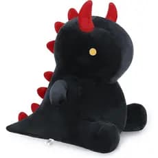 Ditucu Dinossauro Fofo de Pelúcia para Halloween, Brinquedos de Pelúcia Super Macios, Presentes de Aniversário para Cria