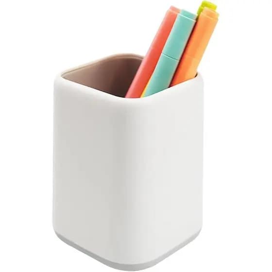 Suporte para Canetas ZUFECY para Mesa, Organizador de Mesa com Design Escandinavo, Suporte para Pincéis de Maquiagem par