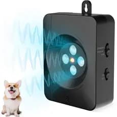 Supressor de latidos de cães, alcance de 55 pés, recarregável, com 3 modos de operação ultrassônicos, adequado para uso.