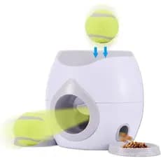 Le Kane Alimentador Automático para Animais de Estimação, Dispensador de Bolas de Tênis, Brinquedo de Treinamento para C