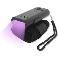 Kit de extensão capilar UV 395nm, máquina de fototerapia para extensão capilar, utilizada para a cura de extensões capil