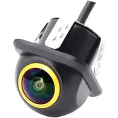 Câmera de Ré para Carro 4K com Lente Fisheye de 180 Graus, Câmera de Ré Full HD com Função de Visão Noturna