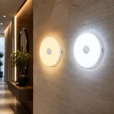 Luminária LED Noturna com Sensor de Movimento Inteligente