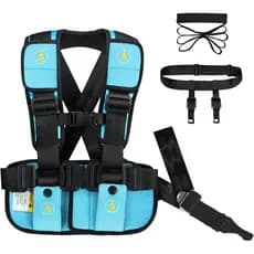 Colete de Viagem XCBYT - Sistema de Segurança para Bebês, Almofada de Assento de Viagem Leve e Dobrável