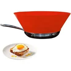 Protetor contra respingos ajustável de silicone para panelas e frigideiras de cozinha de 16-30 cm, protetor contra respi