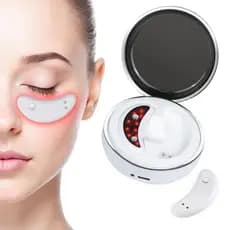 A terapia de luz vermelha pode restaurar a vitalidade dos olhos, e as máscaras oculares podem reduzir a fadiga ocular.