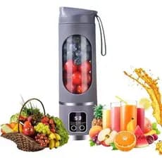Liquidificador Portátil Recarregável por USB - Copo pequeno, adequado para uso pessoal na preparação de smoothies e suco