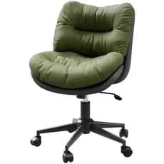 Cadeiras Ergonômicas Sem Braços Para Escritório Em Casa Cadeira Exesiva De Encosto Curvo Alto Ajustável Doméstico , Vaid