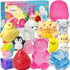 Kit De Brinquedos Moles Taba 15pcs , Para Crianças & amp ; Adultos , Kawaii Squishies Alívio Do Estresse De Apertar Lemb