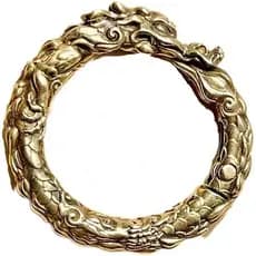 Chaveiro De Boa Sorte Com Padrão De Dragão feng shui Amuleto Bauble Para Sereno Amuletos Carro Acessórios Pingente