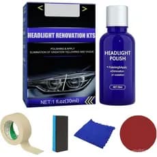 Restaurador Rápido de Faróis de Carro 30ml Spray de Limpeza Universal Fluido paração de Faróis
