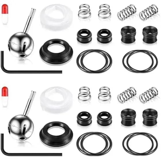 Kit De Reparo De Cartucho De Torneira Enhon , Compatível Com De Alça Única Deltal/Perless 86970 , # 70 Válvulas De Esfer