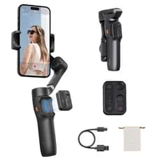 Adequado para estabilizador de celular Hohem iSteady X3 SE Art, estabilizador de controle remoto dobrável.
