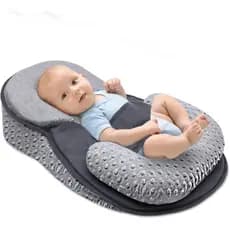 Almofada para Bebê, Almofada de Suporte Anti-refluxo, Almofada Inclinada para Bebê, Almofada de Amamentação, Almofad