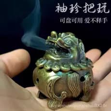 Queimador de incenso da Liga Pixiu Decoração artesanal para casa Queimador de incenso para ioga