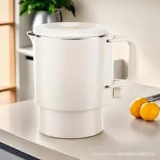 Chaleira elétrica portátil pequena de aço inoxidável 304, 0.8L, chaleira elétrica dobrável para viagem, Mini aquecedor d