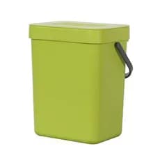 Lixeira De Parede EKO Puro Com Tampa , Lata De Lixo Suspensa De 1.32 Gal/5L , Pequena Cozinha Para Bancada , Mini Alimen