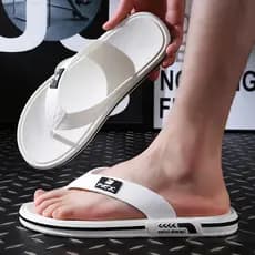 Chinelos de transporte de uma peça masculino verão na moda exterior wear antiderrapante chinelos masculinos roupas espor