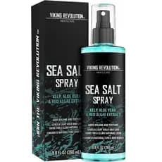 Spray de Sal Marinho Viking Revolution para Cabelo Masculino - Spray Texturizador com Algas Marinhas e Aloe Vera