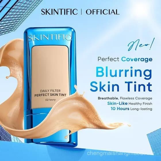AF-[Pre-COST]-PERFECT SKIN DAILY FILTER - Hidratante de Cor Fixa Para Um Visual Impecável