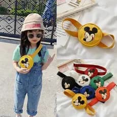 Bolsa de ombro infantil bolsa de ombro vendas diretas bolsa de peito infantil meninos meninas versão coreana pequena bol
