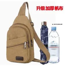 Bolsa de peito Bolsa de peito, bolsa de cintura Bolsa de peito de lona masculina Novo estilo Bolsa de ombro Bolsa de pei