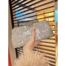 2026 luxo austríaco strass jantar saco celebridade banquete saco de embreagem feminino diamante-cravejado casamento vovó