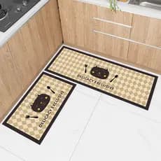 Dada tapete de cozinha porta de entrada tapete de porta longa tapete de cozinha doméstico absorvente à prova de óleo ant