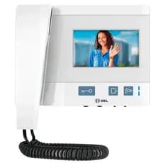 Monitor Tela Extensão Porteiro Eletrônico HDL Class 4.3 branco