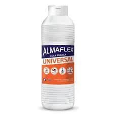 Cola Branca Almaflex 500g P/ Madeira Mdf Papel Couro Tecidos