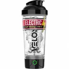 Garrafa Misturadora de Proteínas Elétrica VELOMIX - 24oz | Recarregável por USB-C | Copos à Prova de Vazamentos para Sha