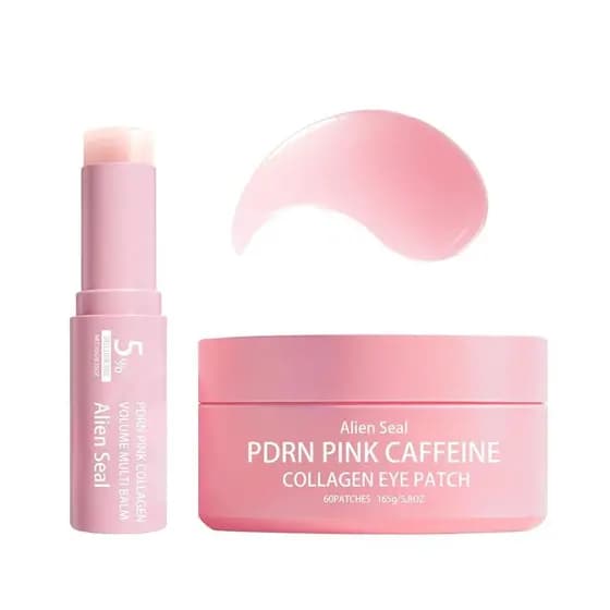 PDRNPinkCollagenVolumeMultiBalm | AllInOneVolufiline, PDRN, NADStick para uma aparência jovem, ajudando a reduzir linhas