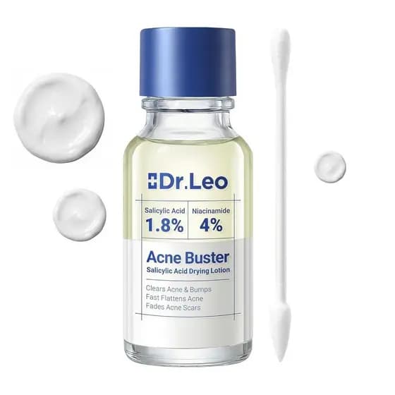Loção Secante com 1,8% de Ácido Salicílico para Tratamento de Acne em Peles Sensíveis e com Tendência à Acne | Niacinami