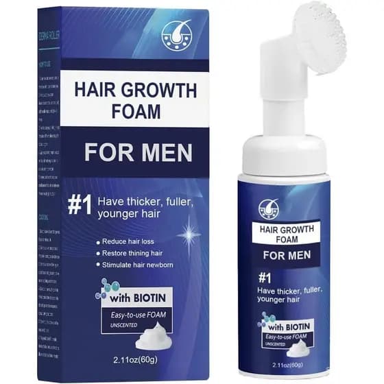 Regenerador Capilar para Homens, Spray para Crescimento Capilar, Tratamento para Crescimento Capilar Masculino, Sérum XU