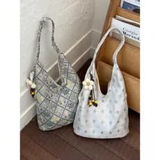 Estilo chinês série 2026 verão bordado Jacquard tecido bolsa de ombro moda Hobo saco All-Match elegante Commuter saco fe