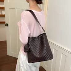Bolsa Tote de tecido feminina 2026 bolsa mensageiro de ombro grande capacidade Commuter All-Match bolsa de axilas moda s