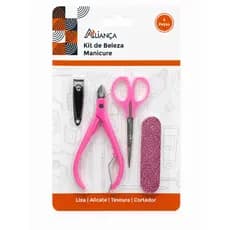 kit de beleza manicure, kit cortador de unha