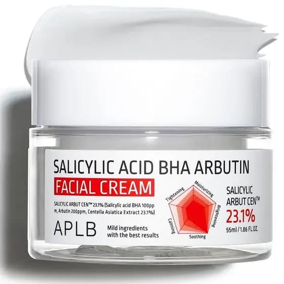 Ácido Salicílico APLB, BHAA, Arbutina, Facial | SALICILICARBUTCEN ™ 23,1%1,86FL.OZ/Koreancare, Hidratação Profunda, Cuid