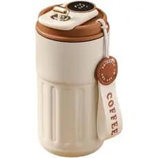 Caneca Térmica com Display de Temperatura, Garrafa Térmica Portátil para Café com Alça, Garrafa de Água Esportiva, Acess