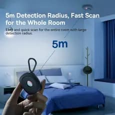 Detector De Câmera Escondida Anti-Espionagem Portátil De Detecção De Infravermelho Proteção De Segurança Para Quarto De Armário Do Hotel Banheiro Público