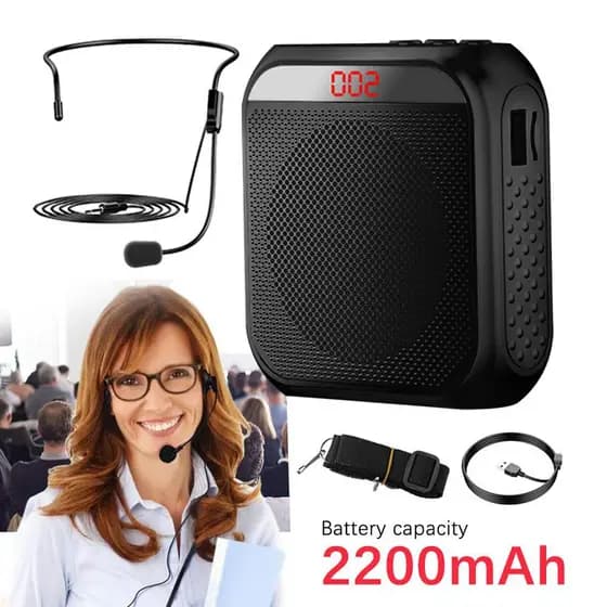 S17 Little Bee Assistan 8W Guia De Alto-Falante Hifi Professor Ensino Tour Mall Promoção Cintura Pendurado