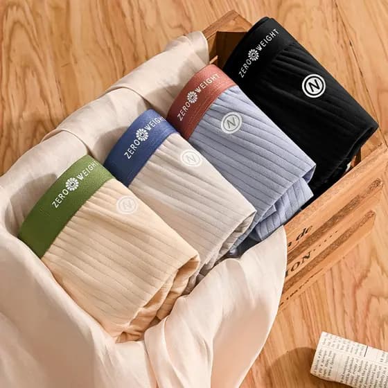 KINGDAFA Homens Boxer Roupa Interior De Algodão Seluar Dalam Lelaki Moda Spender Cuecas Tendência Conjunto De Boxers