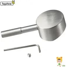 Alça De Torneira FAYSHOW , Alavanca De Aço Inoxidável De 42 Mm , Banheiro De Substituição De Chuveiro Resistente